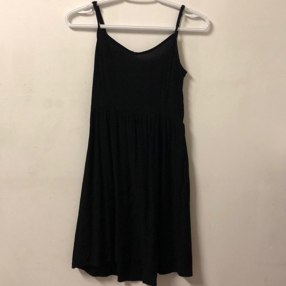 Simple black dress